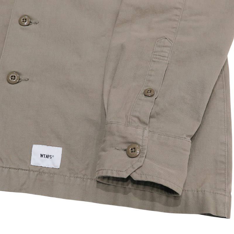 美品 WTAPS ダブルタップス 19SS BUDS LS 01/SHIRT.COTTON.SERGE