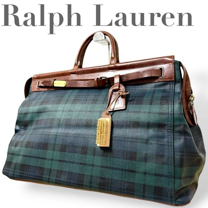 美品☆POLO Ralph Lauren ポロラルフローレン☆ボストンバッグ 大容量