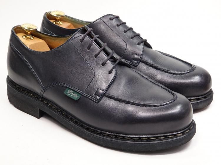 390 / 0512 中古 パラブーツ シャンボード ネイビー LISレザー 7.5