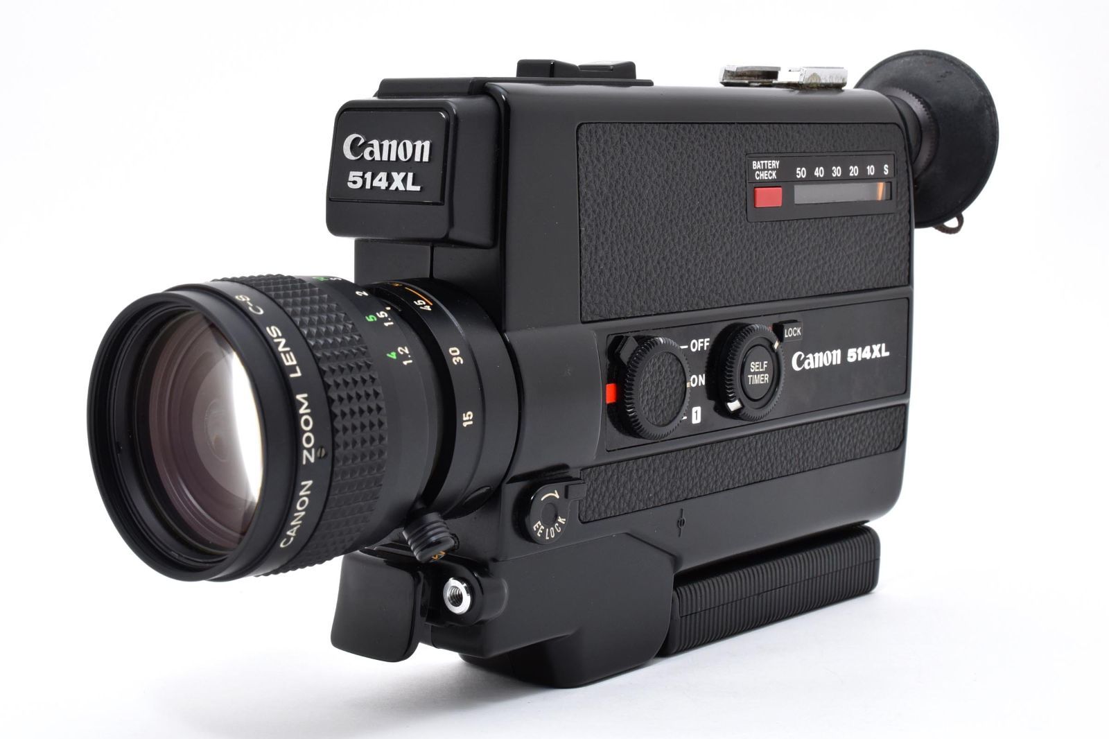 [完動美品] Canon 514XL 8mm フィルムカメラ シネカメラ CANON ZOOM LENS C-8 9-45mm 1:1.4 MACRO #2882924A