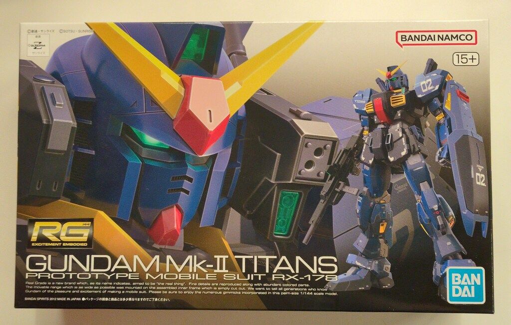 BANDAISPIRITS RG 1/144 バンダイナムコ版 ガンダムMk-Ⅱ(ティターンズ仕様) 07