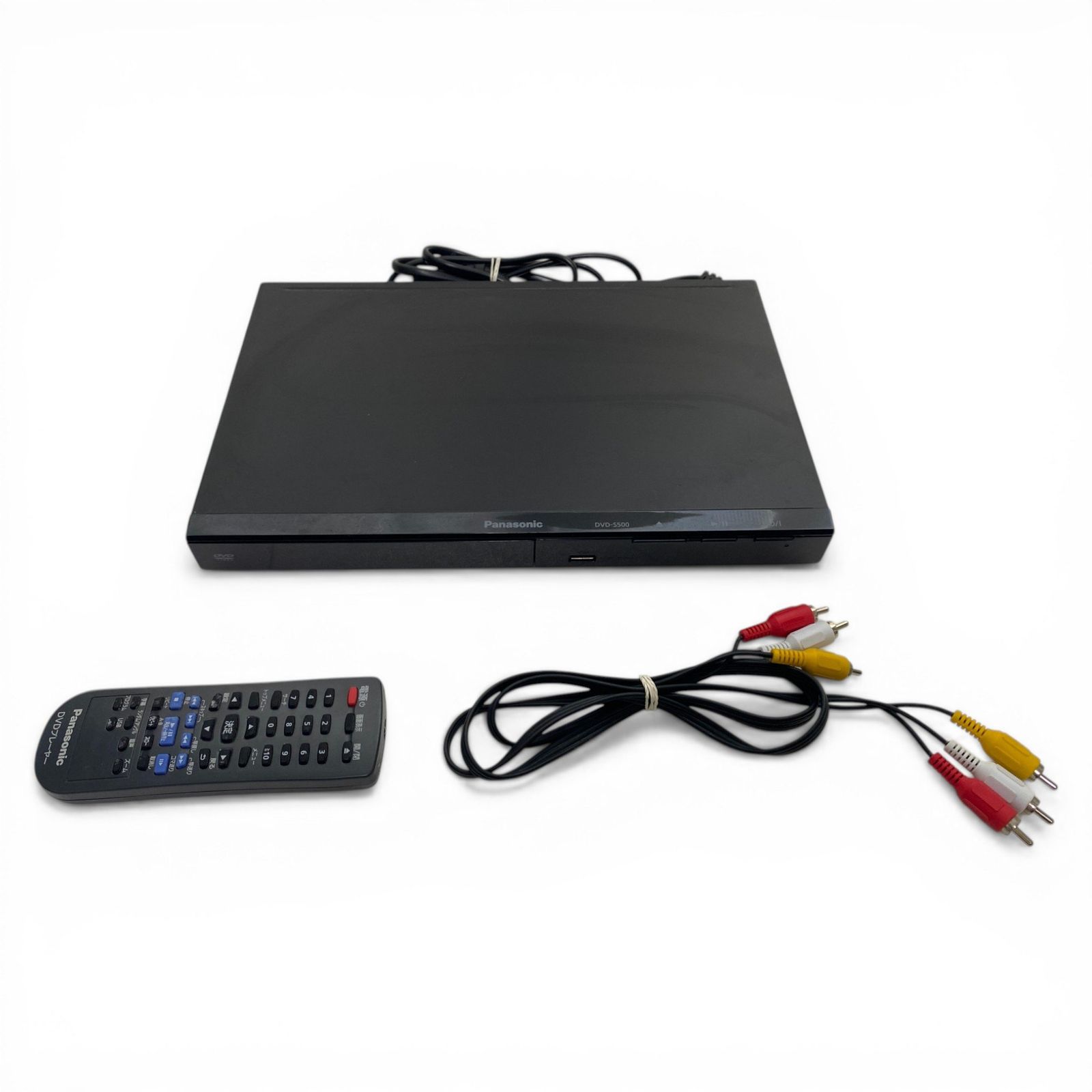 □パナソニック Panasonic DVD-S500-K ブラック DVDプレーヤー