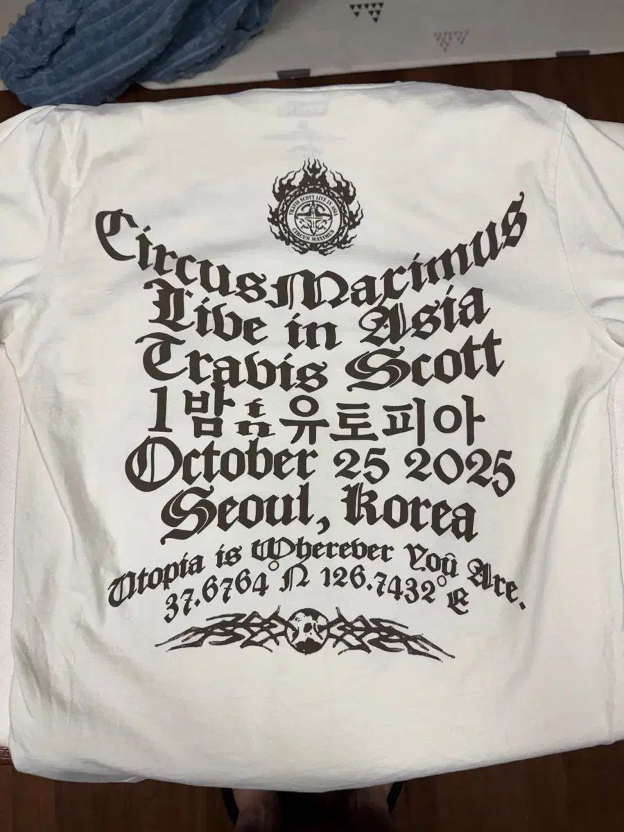 トラヴィススコット 来韓 Tシャツ