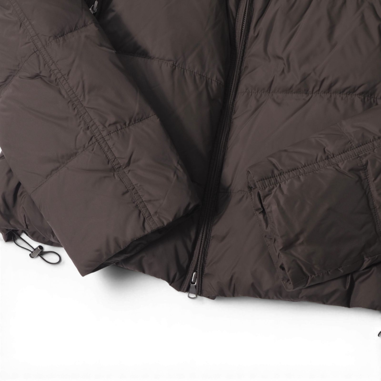 □美品 ブルネロクチネリ BRUNELLO CUCINELLI イタリア製 フーデッド 
