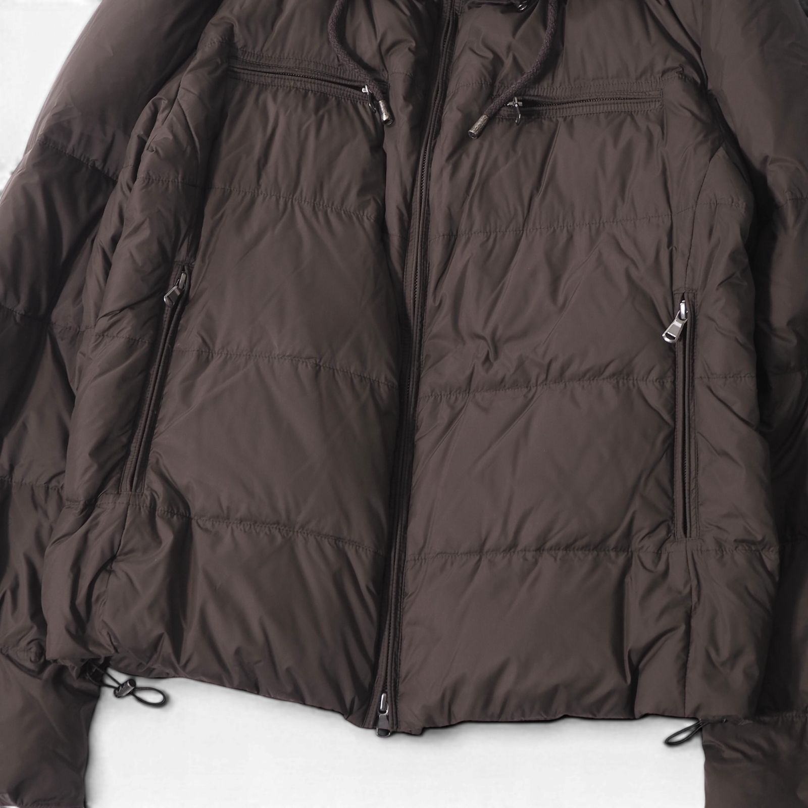 □美品 ブルネロクチネリ BRUNELLO CUCINELLI イタリア製 フーデッド 