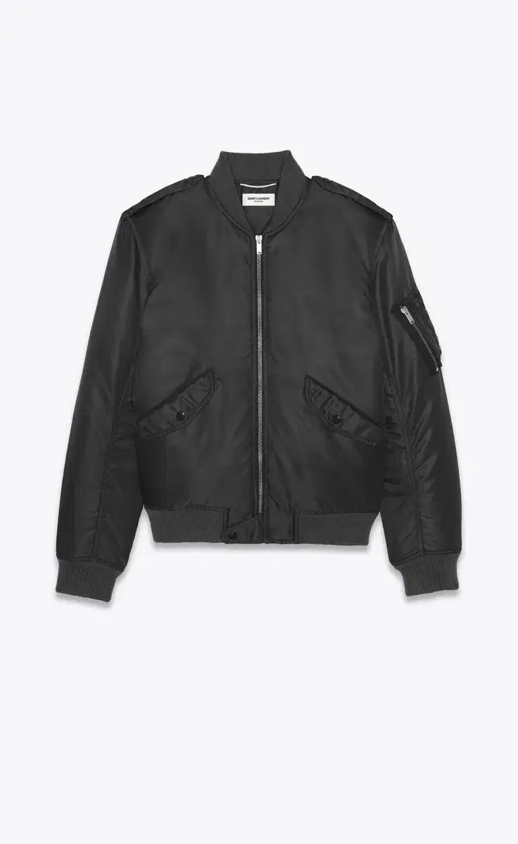 Saint Laurent サンローラン 23fw Classic ブルゾン ジャケット MA-1 韓国国内店舗 タグ