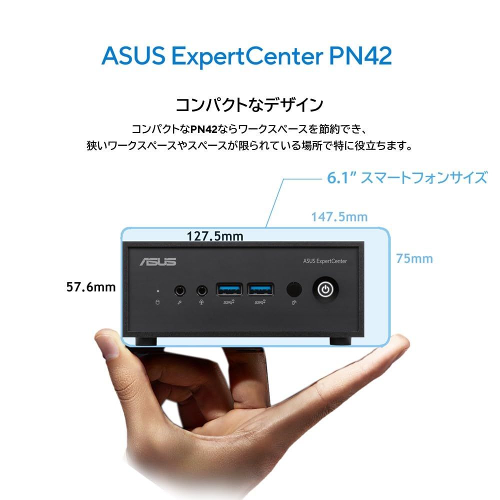 ASUS デスクトップミニPC N100 Windows11Pro - メルカリ