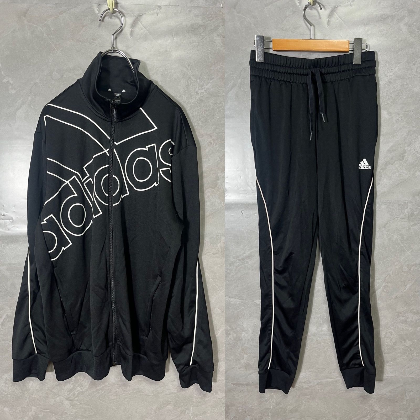 アディダス　ジャージ　上下セット　まとめ売り　Ｌ〜O　平成　レトロ 関税・送料込み】adidas アディカラー ルーズ トラックトップ (adidas