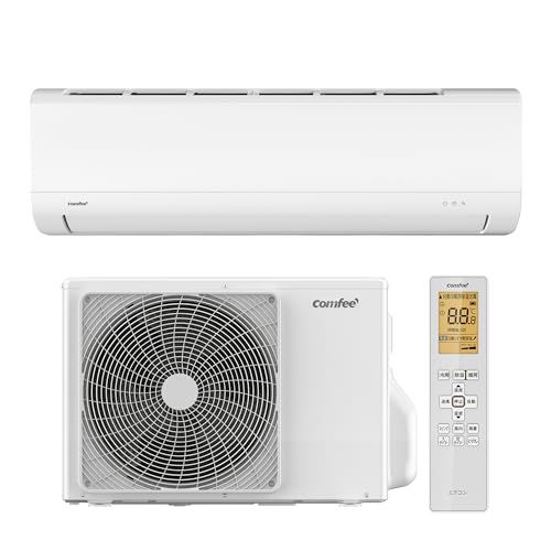 COMFEE' エアコン 6畳 2.2kw 大風量快適 冷暖房 静音 除湿 内部清浄 ルームエアコン 上下ルーバー 家庭用/一人暮らし 保証1年 CYA-221B(W)/COYA-221B (【単品】6畳用) 880ea454