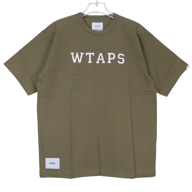 21ss WTAPS COLLEGE SS COTTON GRAY Tシャツ 新品 WTAPS ダブルタップス 21SS COLLEGE/SS/COTTON 211ATDT-CSM20