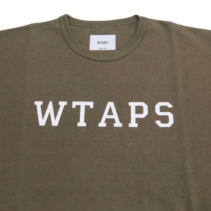 新品 WTAPS ダブルタップス 21SS COLLEGE/SS/COTTON 211ATDT-CSM20