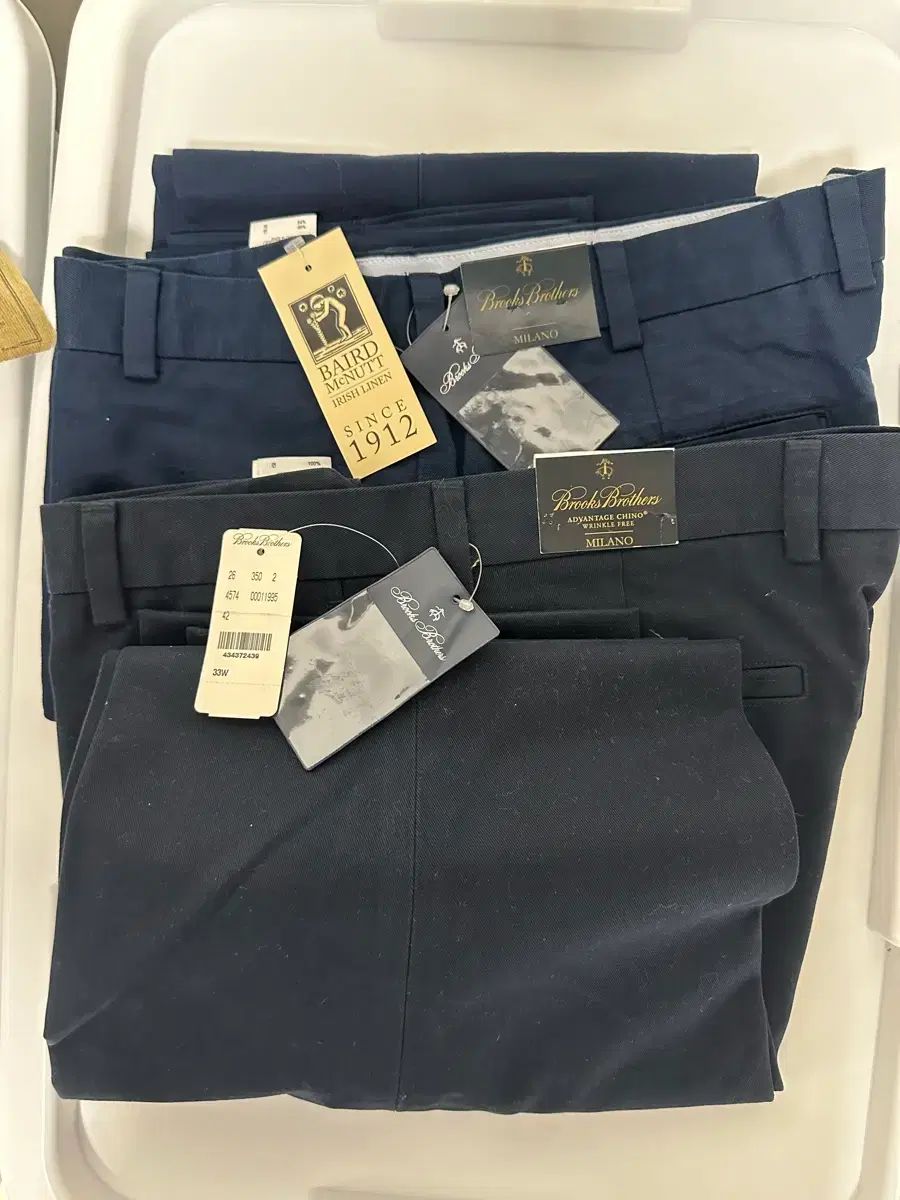 Brooks Brothers ブルックス・ブラザーズ ズボン 2種