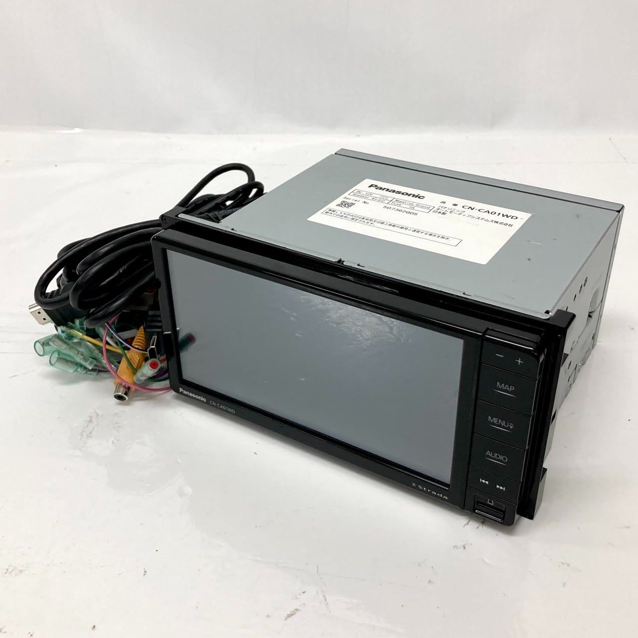 PANASONIC CN-CA01WD AV一体型カーナビゲーション フルセグチューナー 5189
