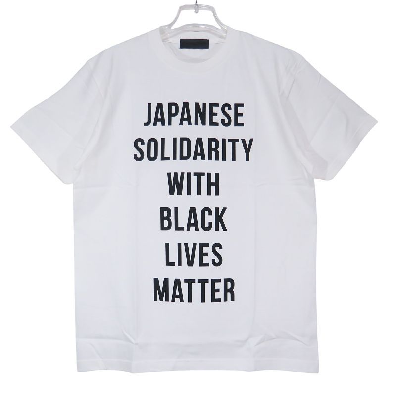 新品 HUMAN MADE ヒューマンメイド JAPANESE SOLIDARITY WITH BLACK LIVES MATTER TEE XX19TE007 ブラック ライヴズ マター Tシャツ ショートスリーブ 半袖 サイズL Mayk