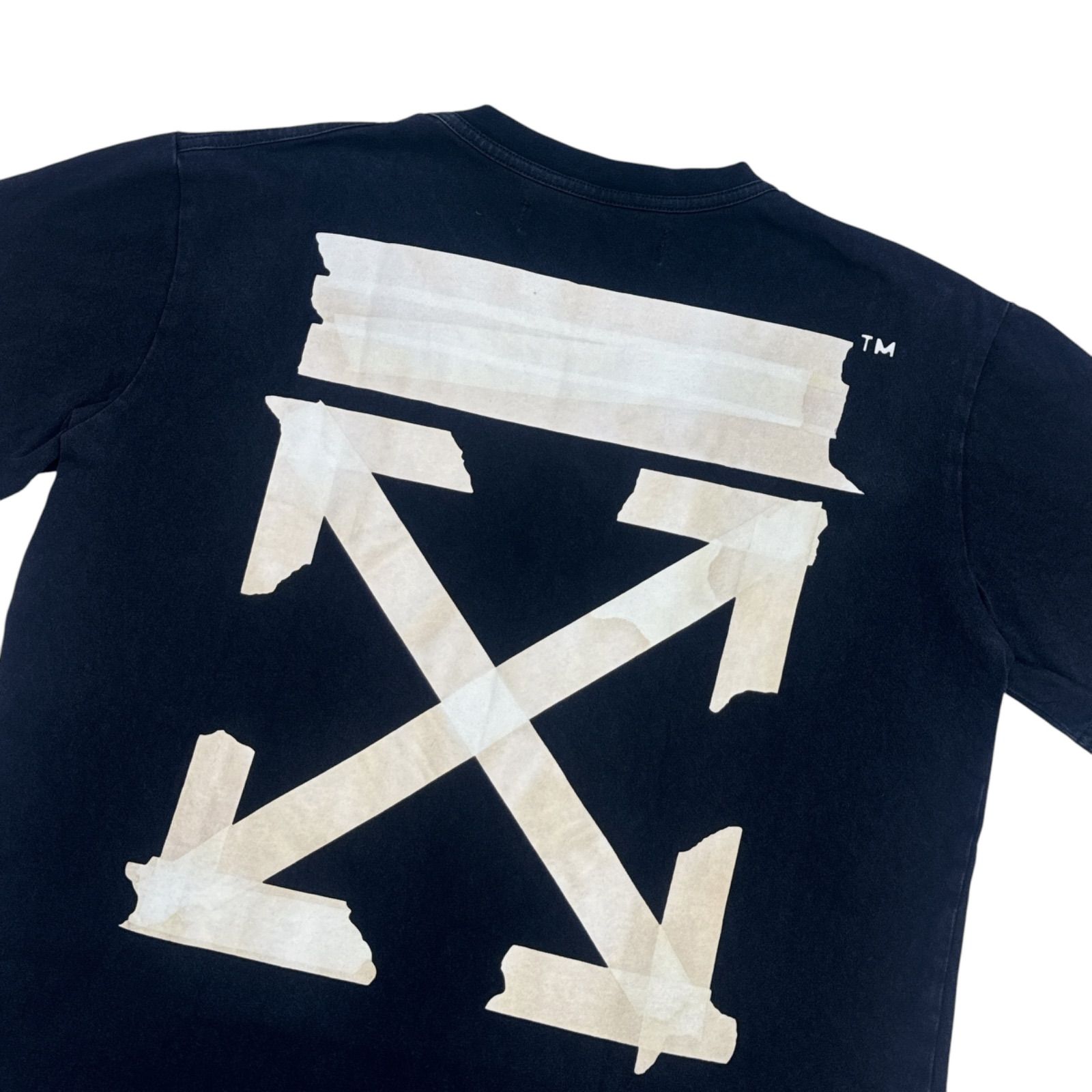 値下げ】OFF-WHITE オフホワイト クロスアロー ロゴ 半袖 Tシャツ 