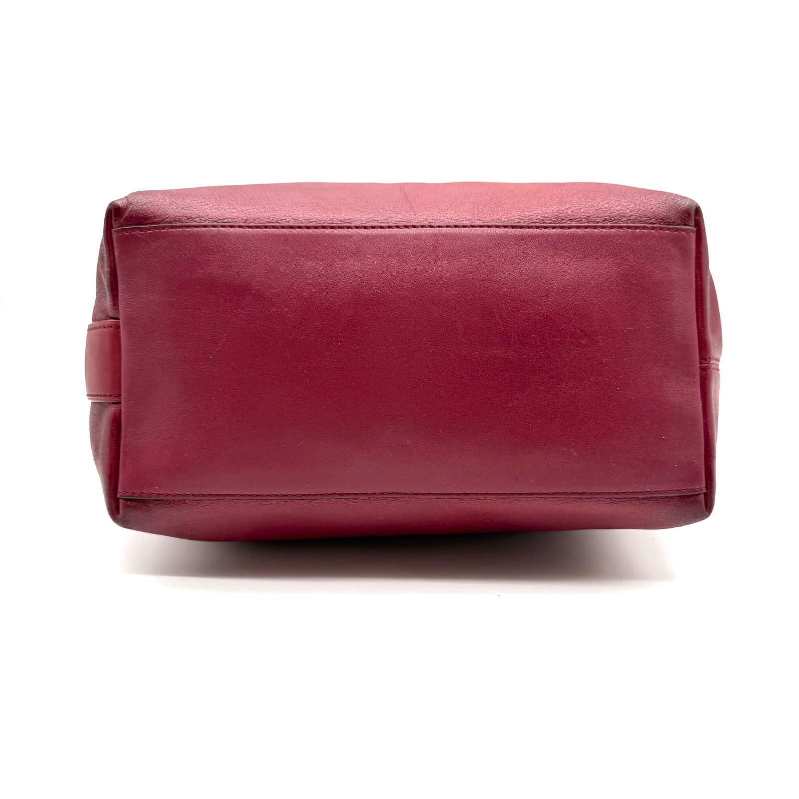 COACH y2k 2way shoulder bag red gold bucket chuck - メルカリ