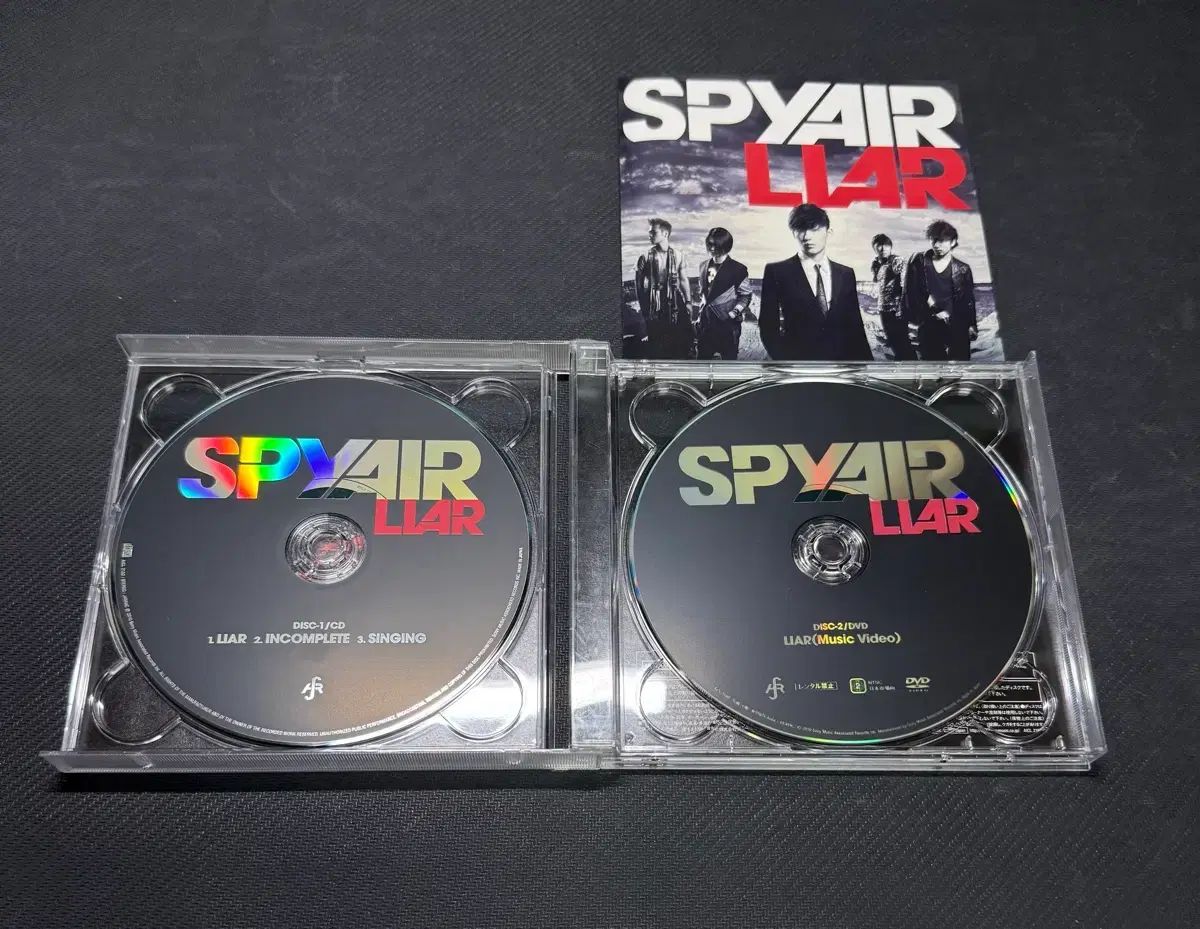 CD + DVD ） SPYAIR /スパイエイア LIAR ー 初回 - メルカリ