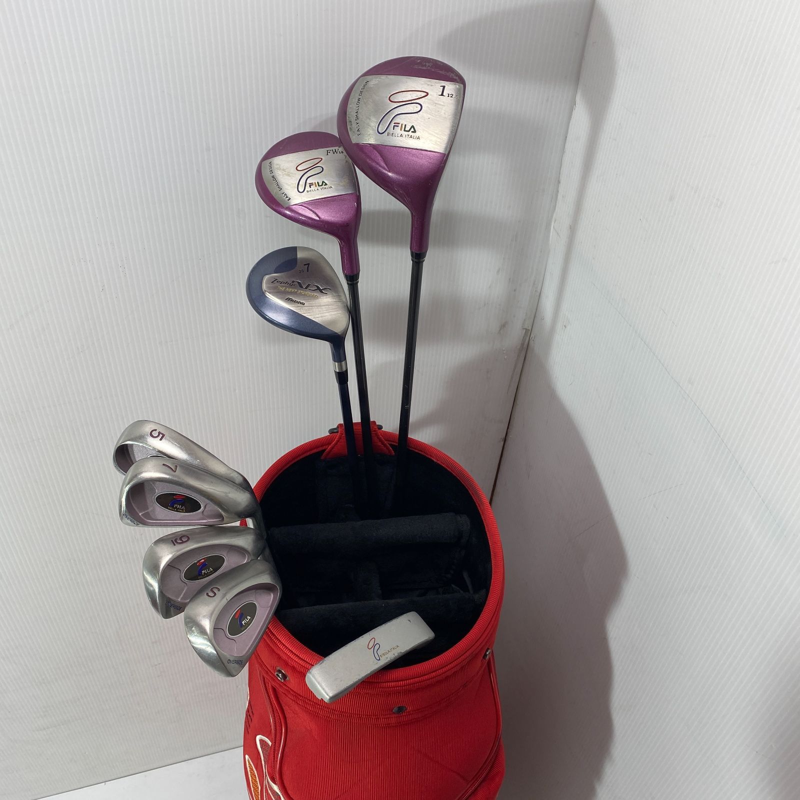 レディース FILA GOLF フィラゴルフ フルセット 8本セット BBL0216/大2780