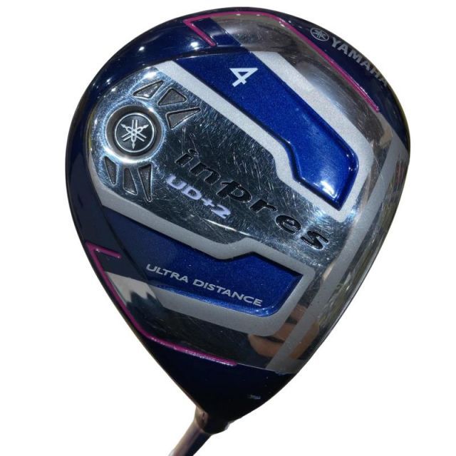 【中古】 ヤマハ inpres UD+2 4W レディース フェアウェイウッド FW TMX-417FII (フレックスR) レディース 女性用 右利き 右用 Dランク ゴルフクラブ