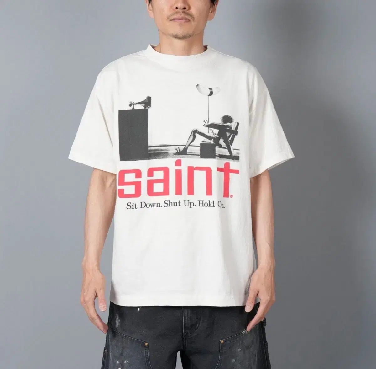 SAINT MICHAEL(セント マイケル) 25SS 半袖 Tシャツ-ネット割引