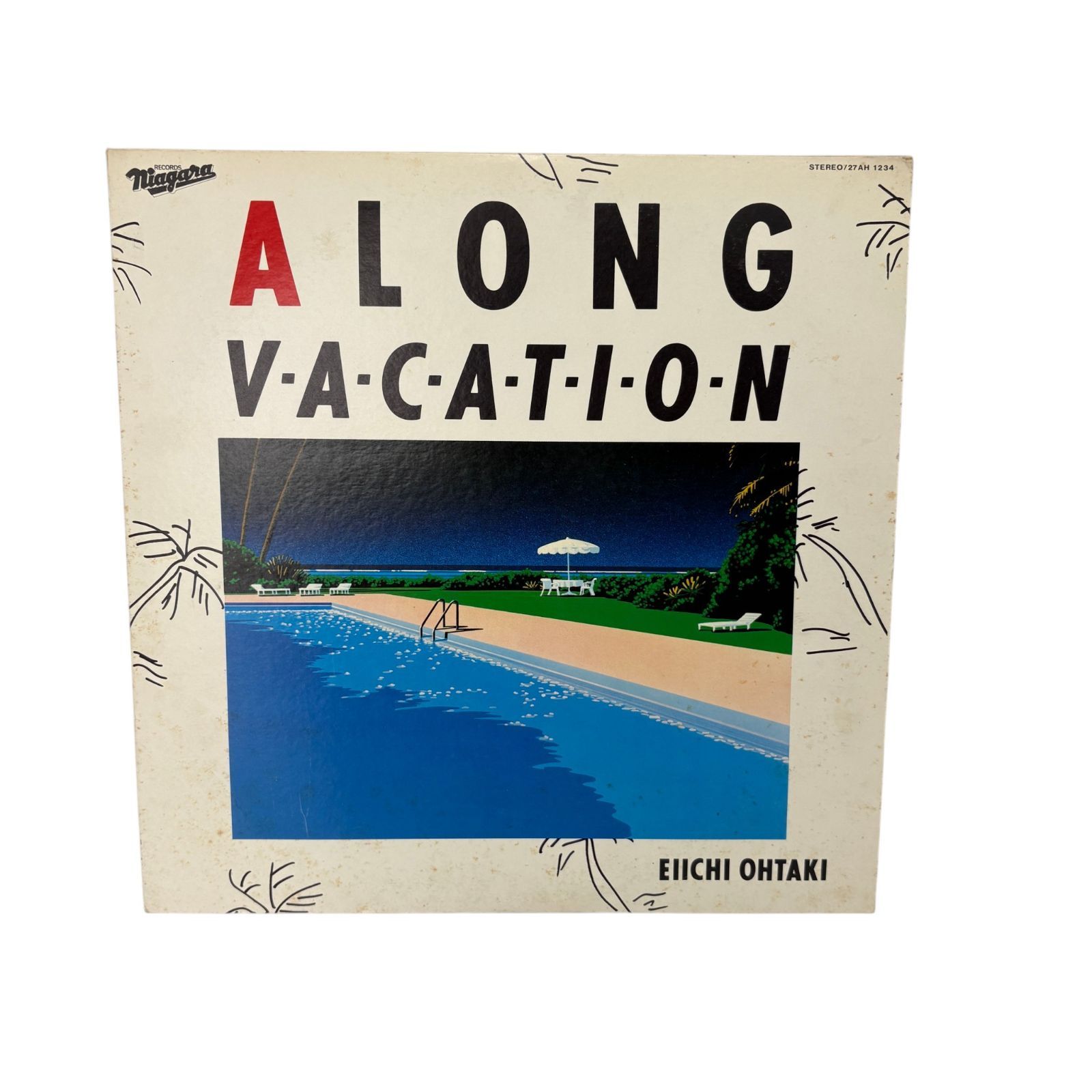 大滝詠一✨️ A LONG VACATION ロング・バケイション LP レコード 君は
