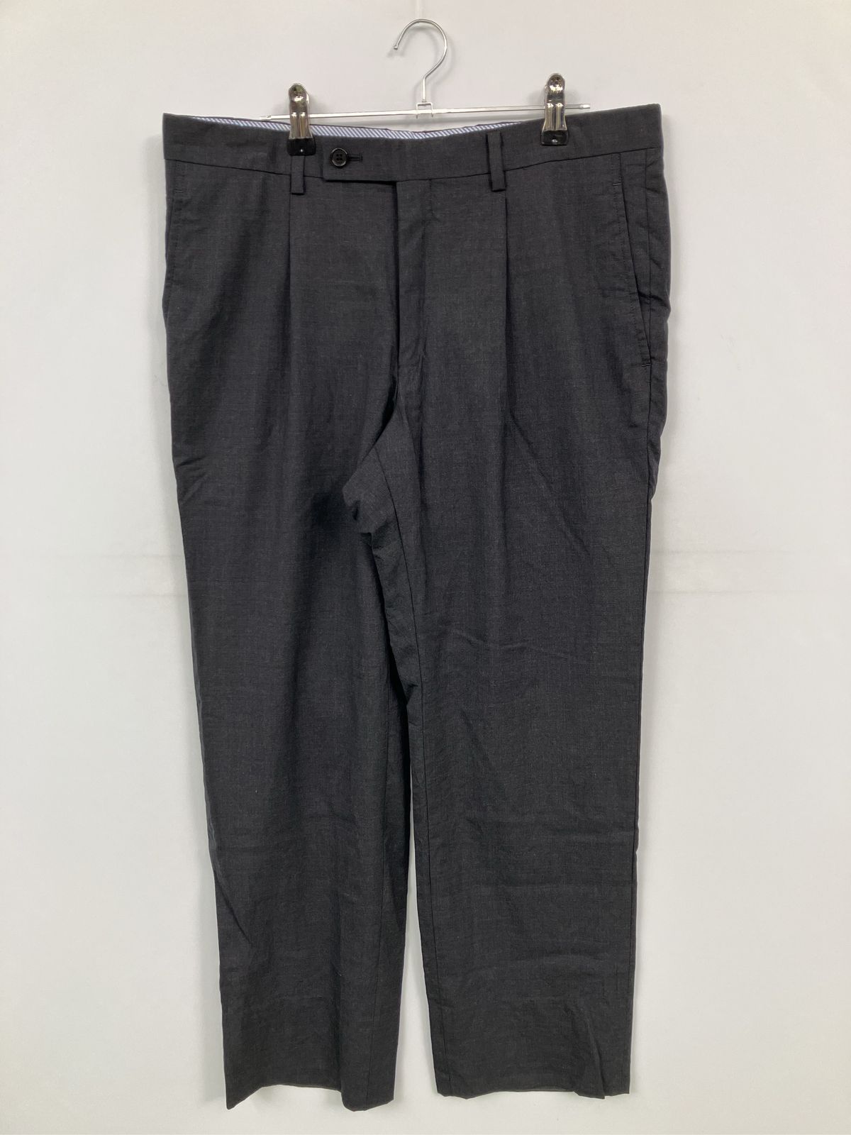 Aquascutum アクアスキュータム スラックス 88 グレー メンズ