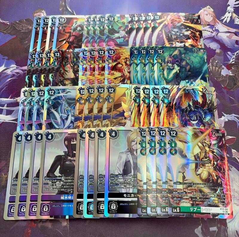 デジモンカードゲーム SR以下４コン DUAL REVOLUTION BT25 SR以下 4コン 99種396枚 デジモンカードゲーム