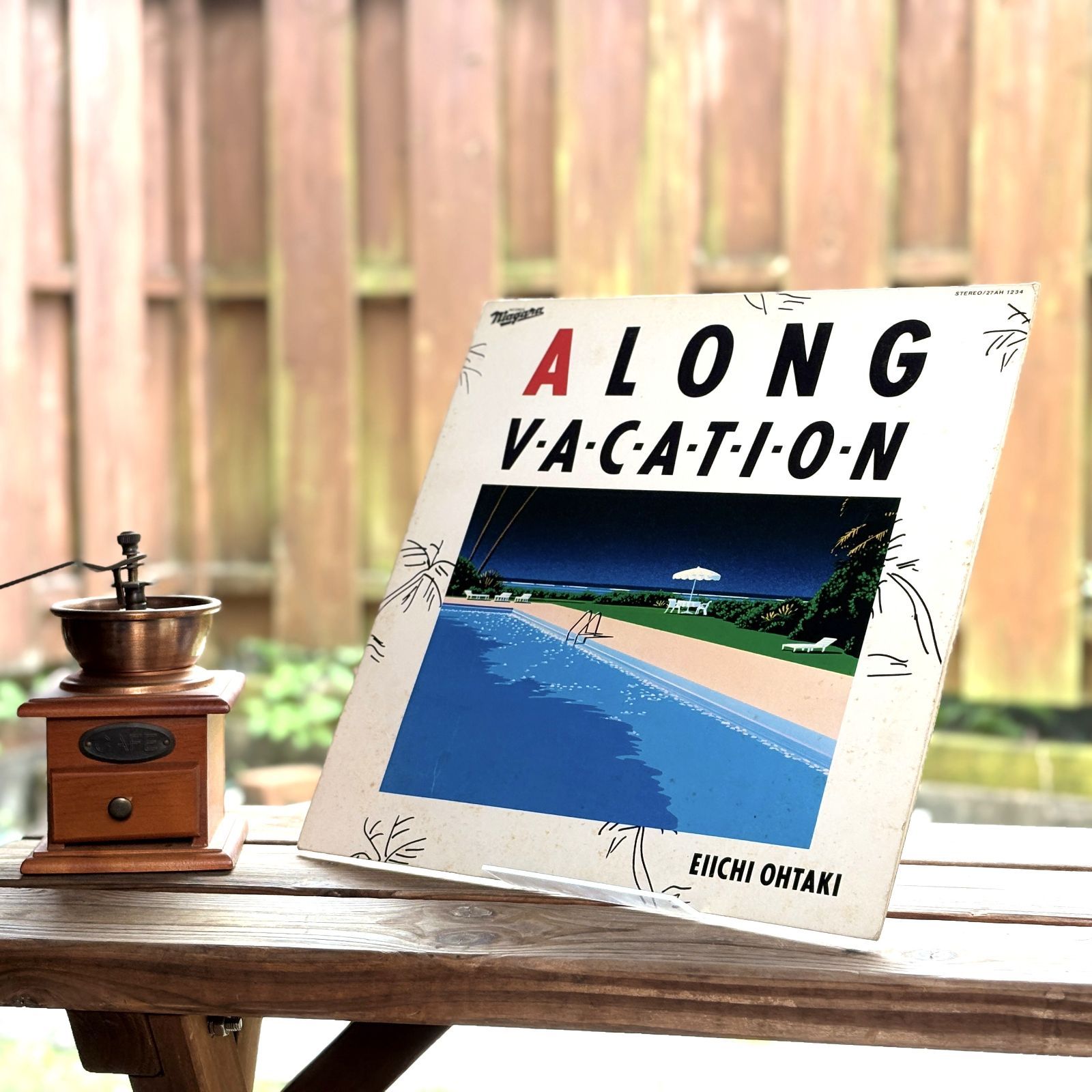 大滝詠一✨️ A LONG VACATION ロング・バケイション LP レコード 君は