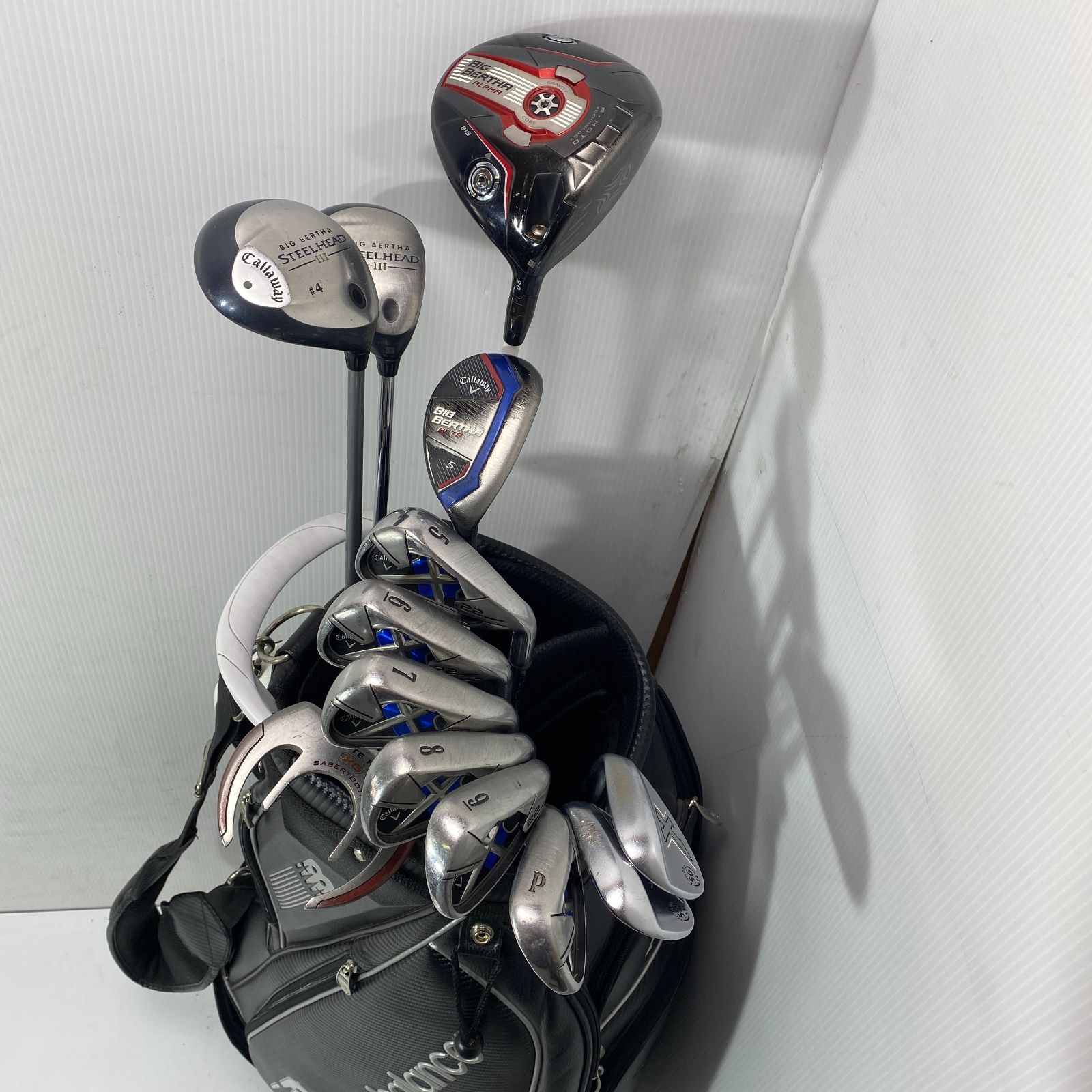 初心者おすすめ！ キャロウェイ callaway クラブ13本セット キャディー 