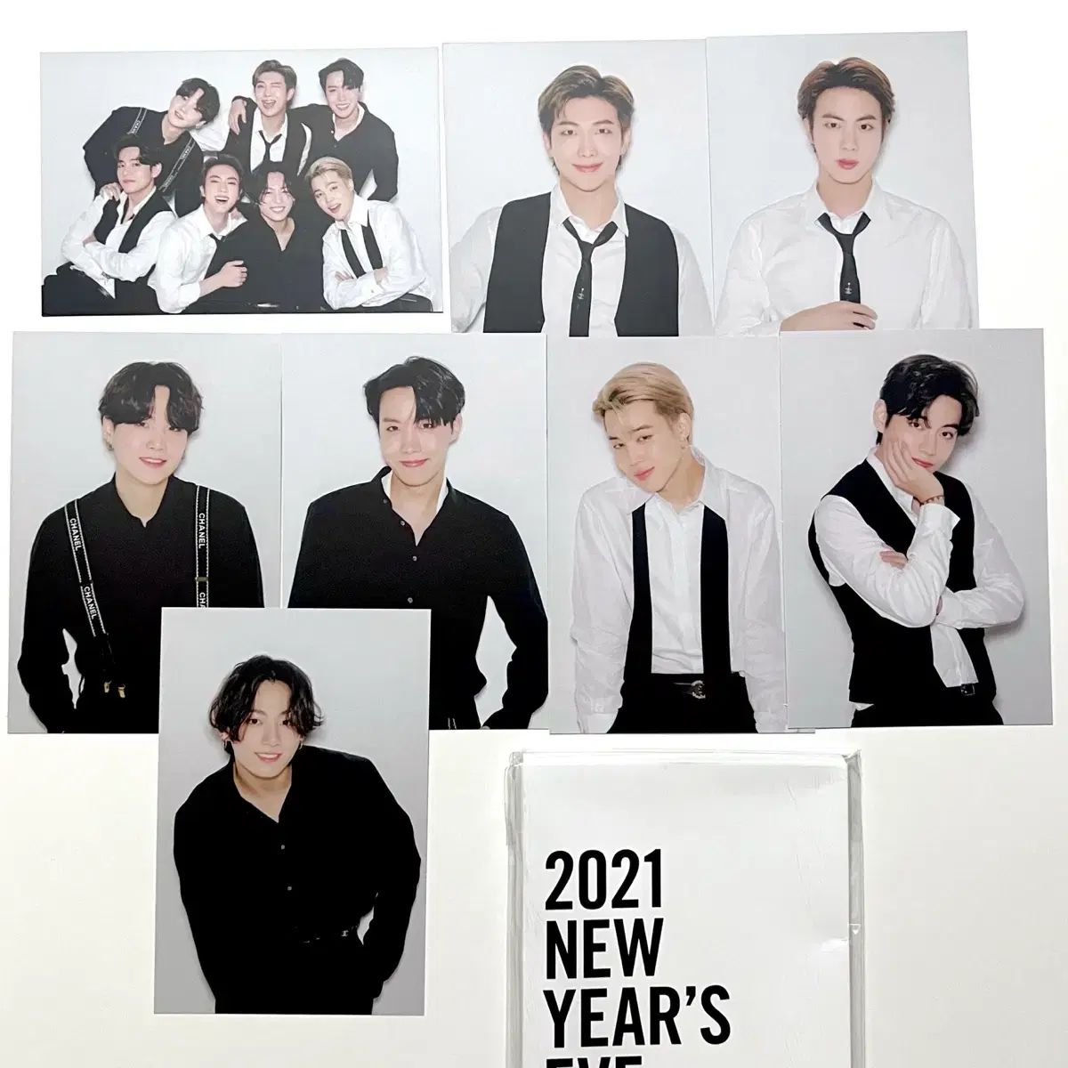 BTS 2021 ニューイヴ・ライブ はがき セット ポストカード - メルカリ