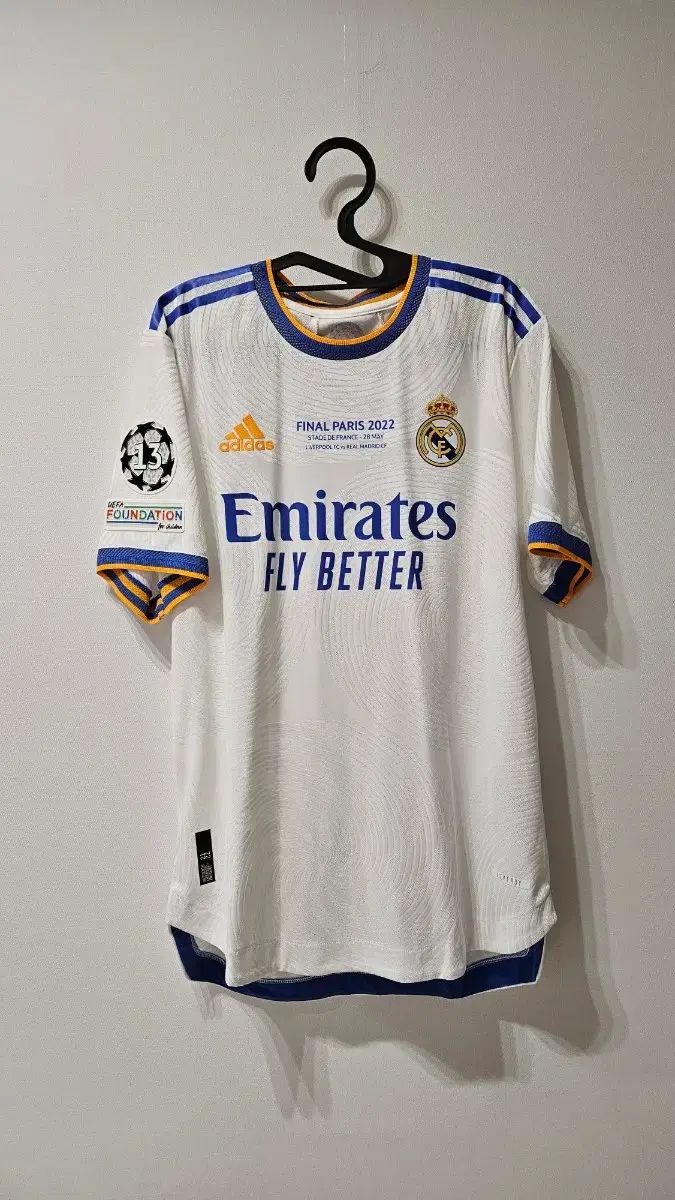 21-22 レアル・マドリード ホーム 選手用支給用 半袖 Benzema - メルカリ
