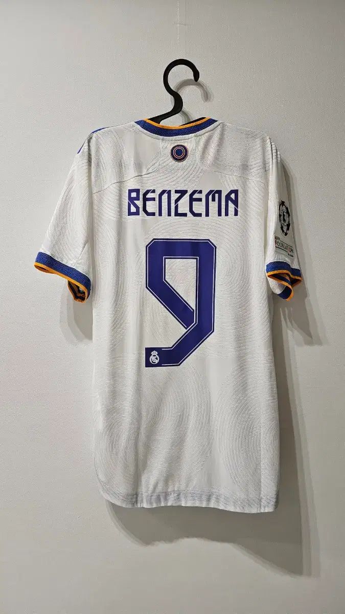 21-22 レアル・マドリード ホーム 選手用支給用 半袖 Benzema - メルカリ