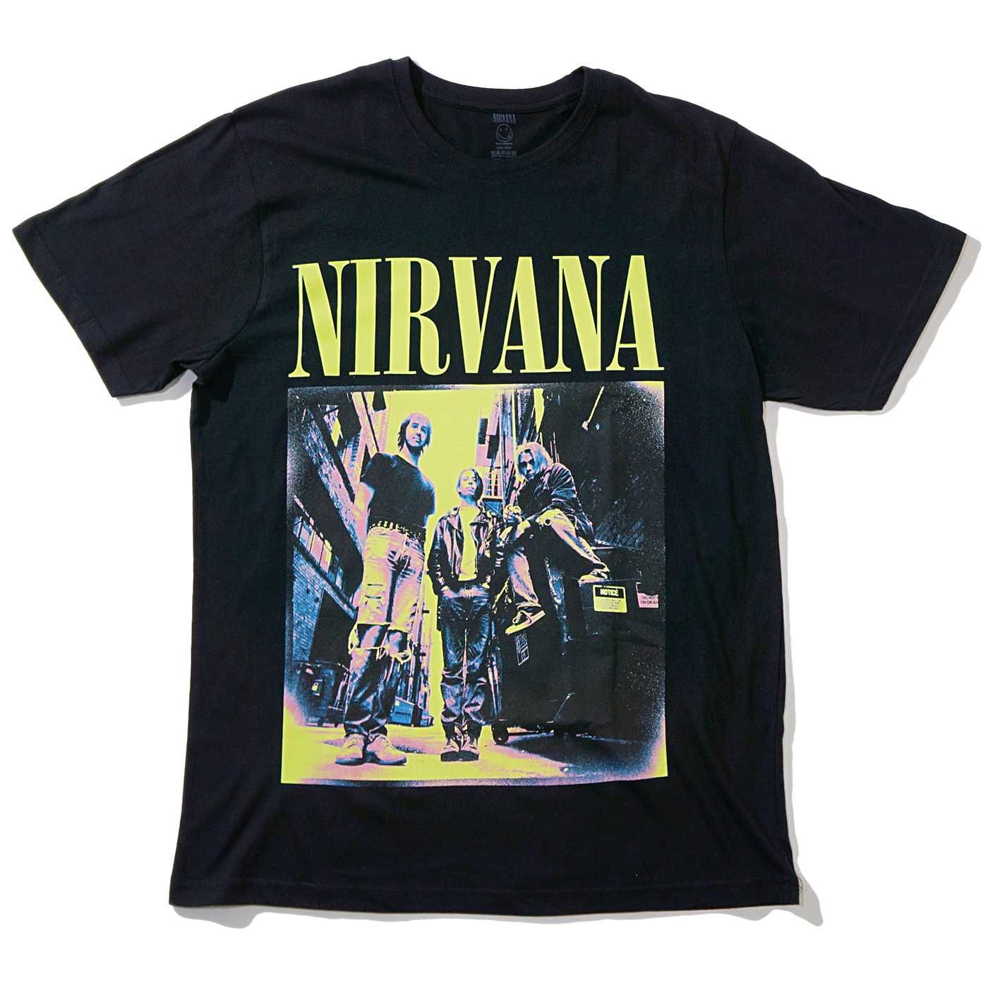 新品 公式 NIRVANA Tシャツ Kings Of The Street-Black 半袖 Tシャツ 