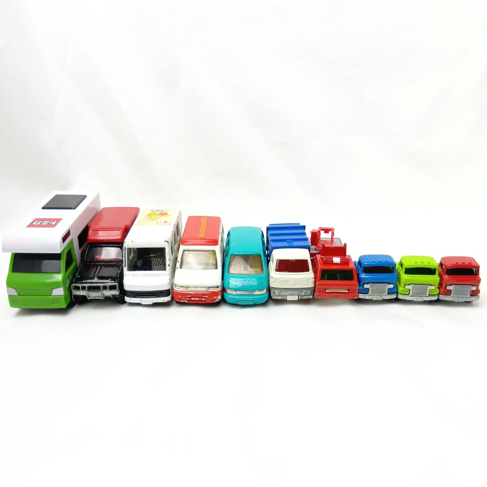 TOMICA ミニカー まとめ売り 10台 セット マクドナルド