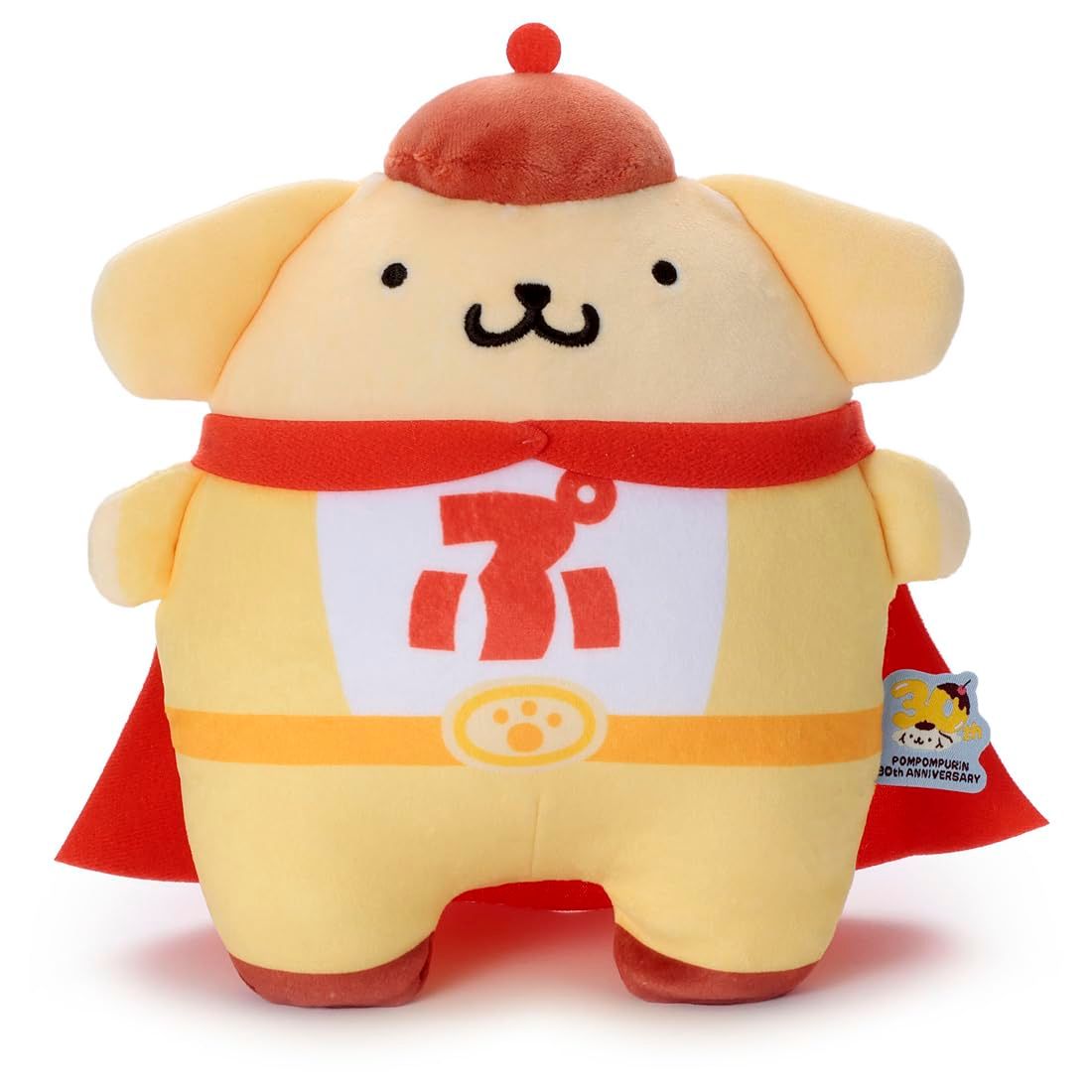 タカラトミーアーツ(TAKARATOMY A.R.T.S) サンリオキャラクターズ Mocchi-Mocchi- ぬいぐるみS ポムポムヒーロー 幅 約23cm