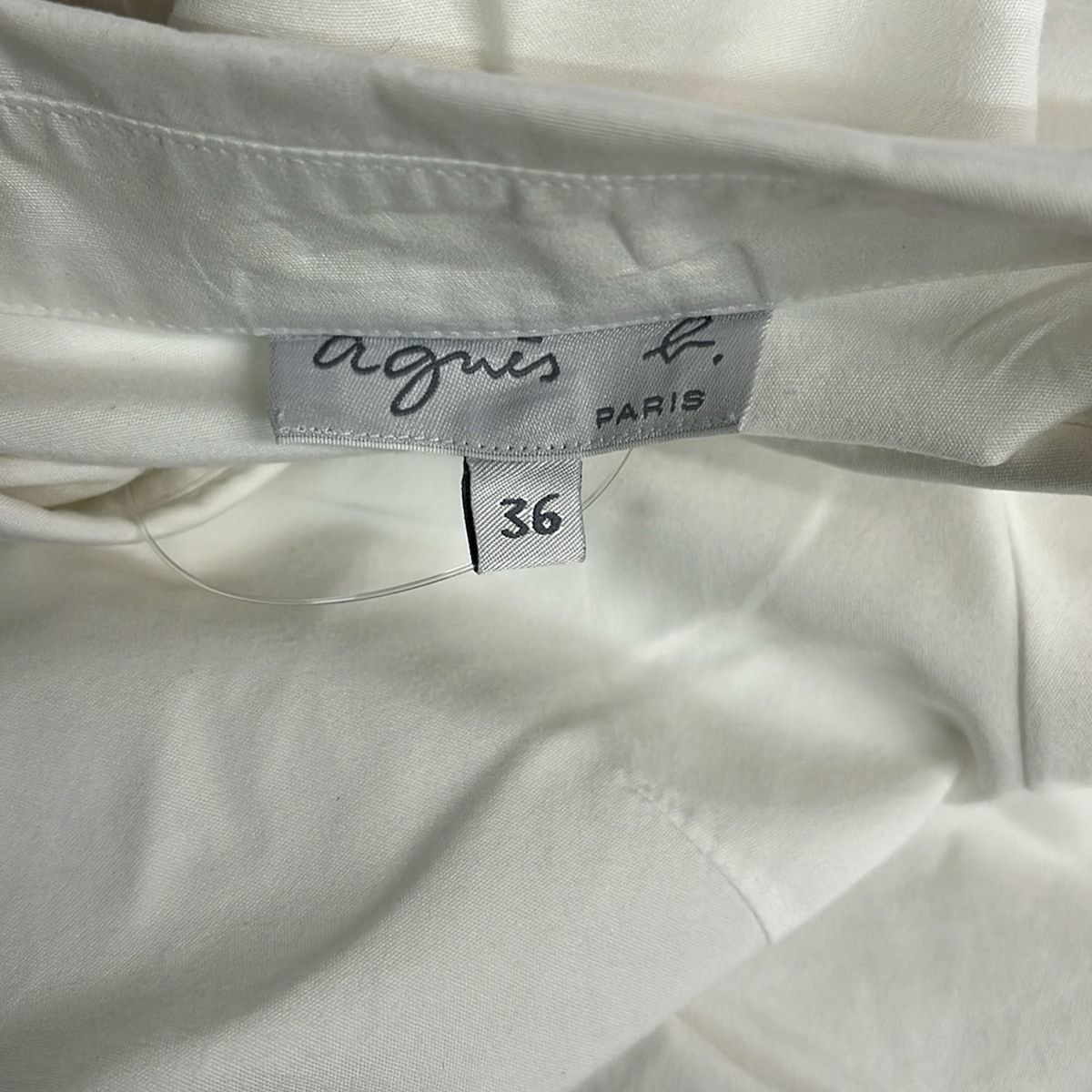 agnes b(アニエスベー) 長袖シャツブラウス サイズ36 S レディース 