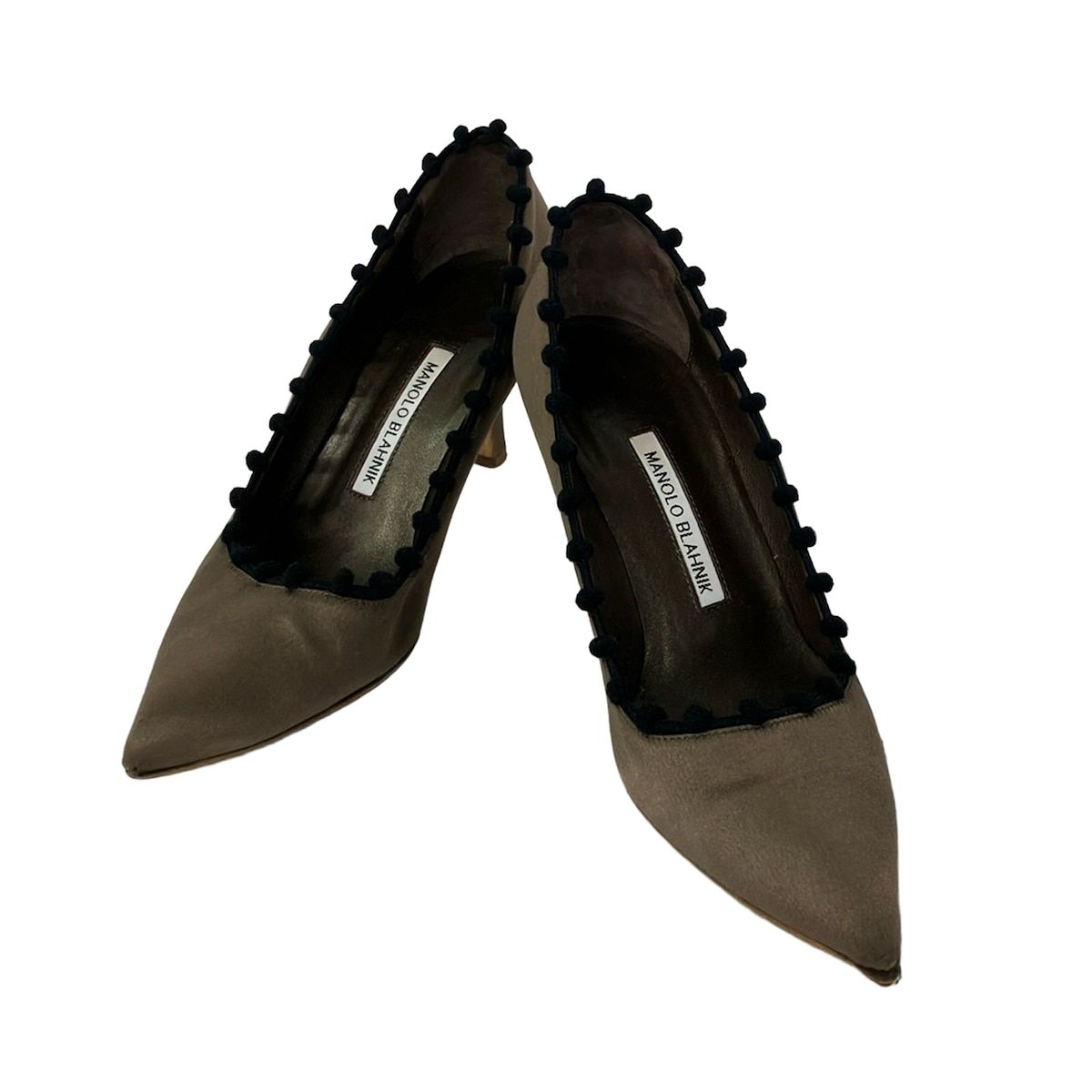 MANOLO BLAHNIK(マノロブラニク) パンプス 37 1/2 レディース