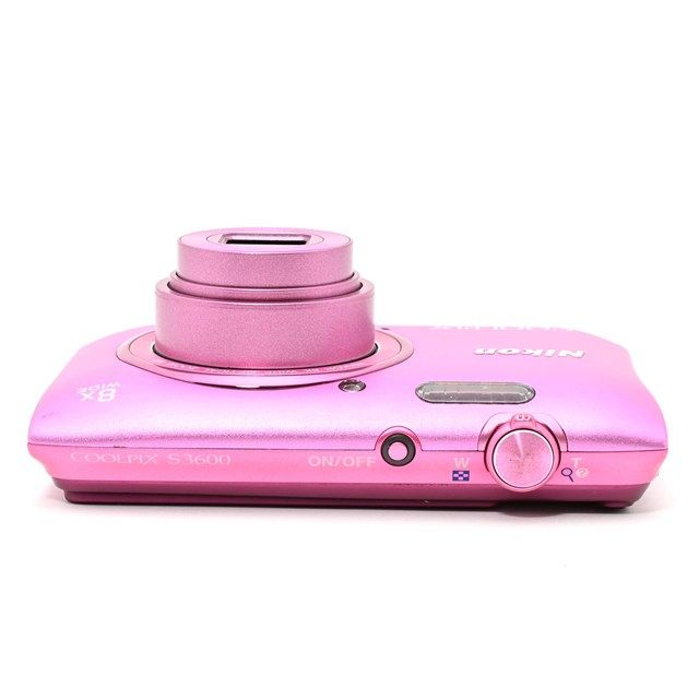 並品＞ Nikon COOLPIX S3600 アザレアピンク｜デジタルカメラ｜2005万