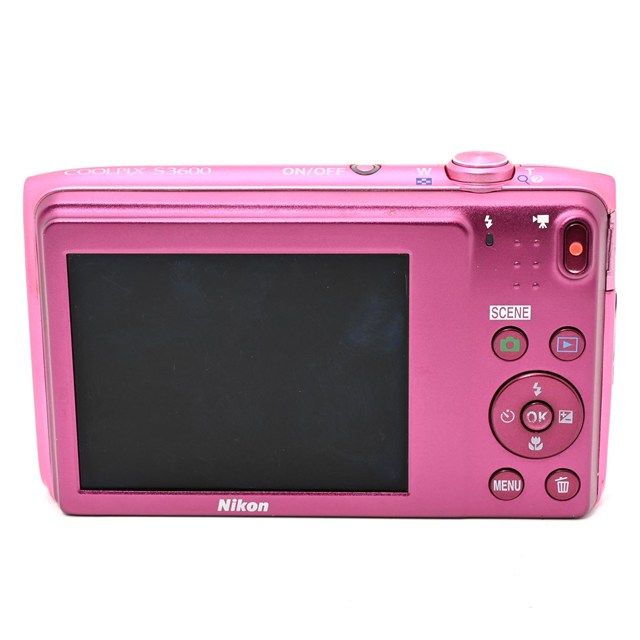 並品＞ Nikon COOLPIX S3600 アザレアピンク｜デジタルカメラ｜2005万
