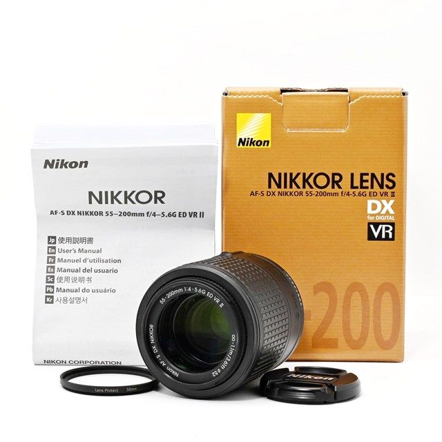 美品 Nikon AF-S 55-200mm VR 手ぶれ補正 純正望遠レンズ ✨️Nikon AF-S VR 55-200mm✨️望遠レンズ✨️手ぶれ補正対応 Amazon