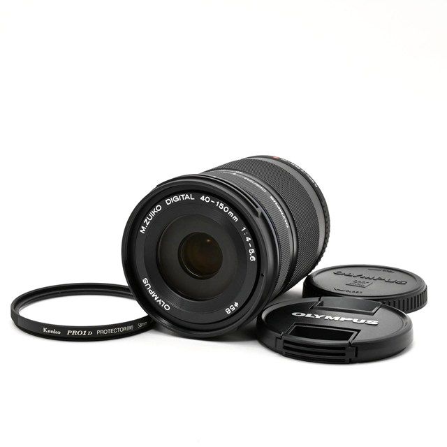 美品＞ OLYMPUS M.ZUIKO DIGITAL ED 40-150mm F4.0-5.6 R ブラック