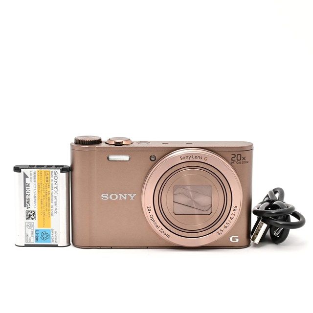 美品＞ SONY Cyber-shot DSC-WX300(T) ブラウン｜コンパクトデジタル