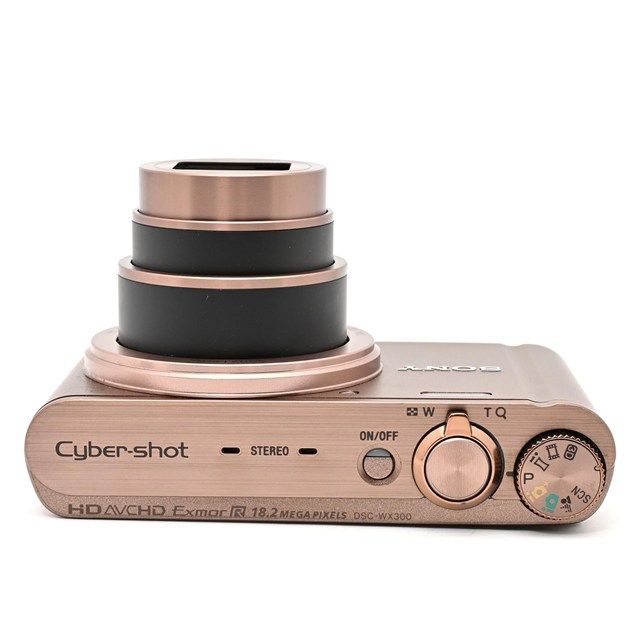 美品＞ SONY Cyber-shot DSC-WX300(T) ブラウン｜コンパクトデジタル