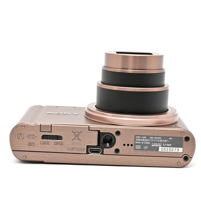 美品＞ SONY Cyber-shot DSC-WX300(T) ブラウン｜コンパクトデジタル