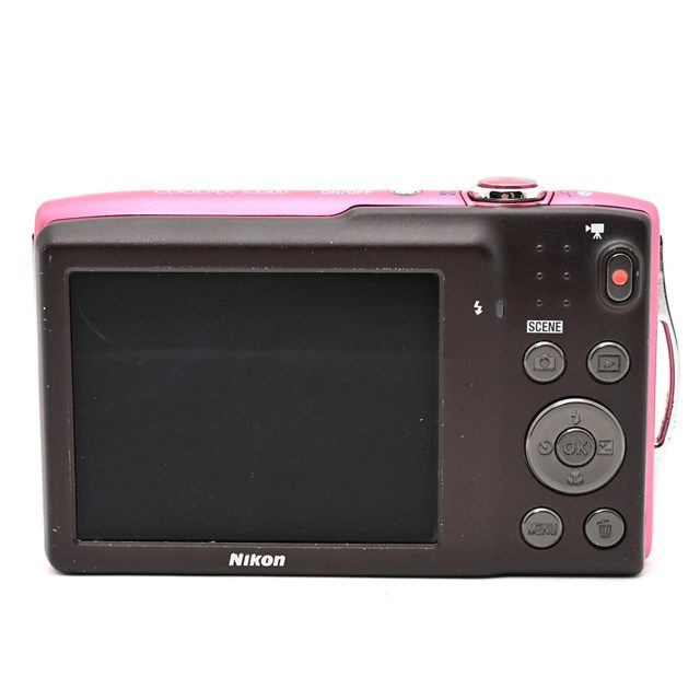 良品＞ Nikon COOLPIX S3300 ストロベリーピンク｜デジタルカメラ