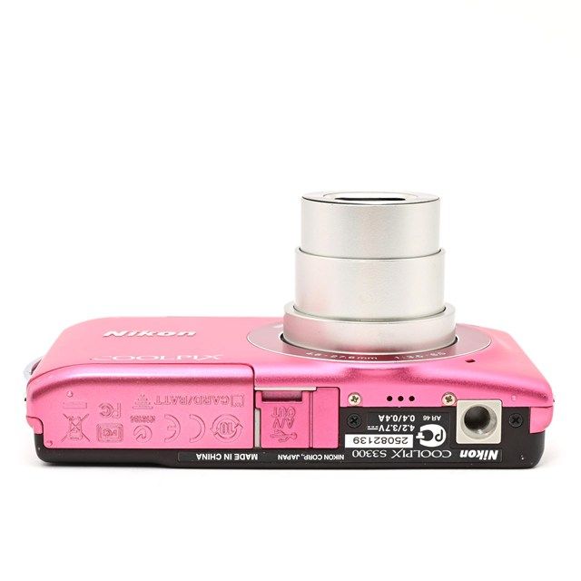 良品＞ Nikon COOLPIX S3300 ストロベリーピンク｜デジタルカメラ