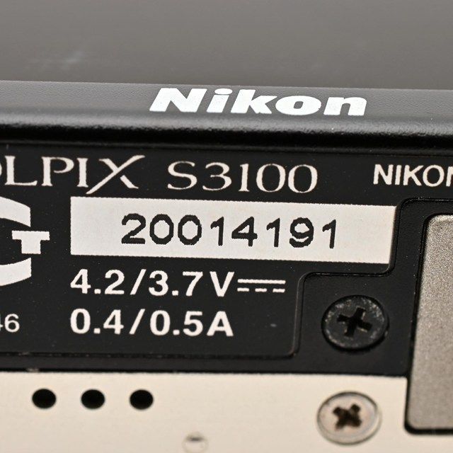 並品＞ Nikon COOLPIX S3100 シャンパンシルバー｜コンパクトデジタル