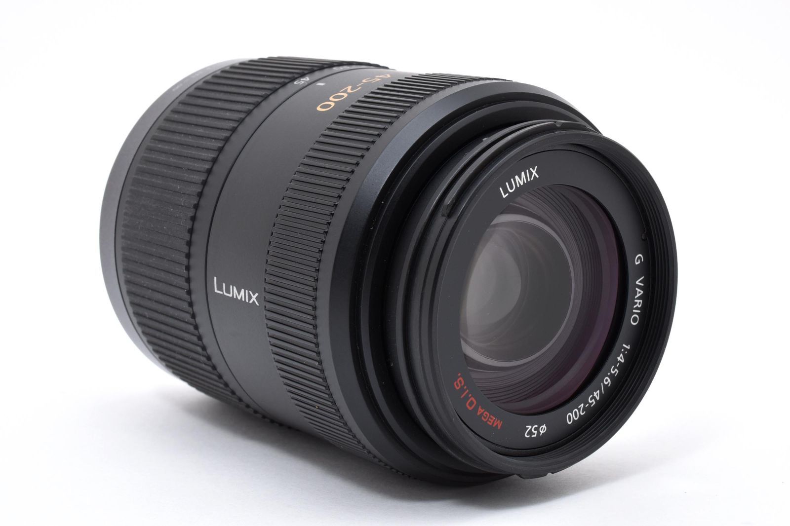 良品] Panasonic Lumix G Vario 45-200mm f4-5.6 MEGA O.I.S マイクロ