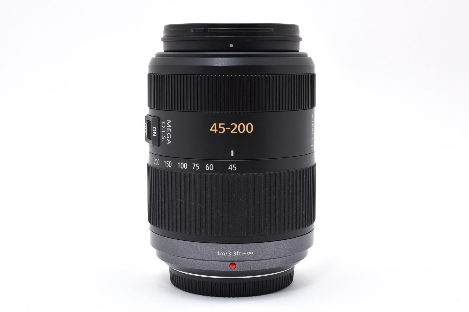 良品] Panasonic Lumix G Vario 45-200mm f4-5.6 MEGA O.I.S マイクロ