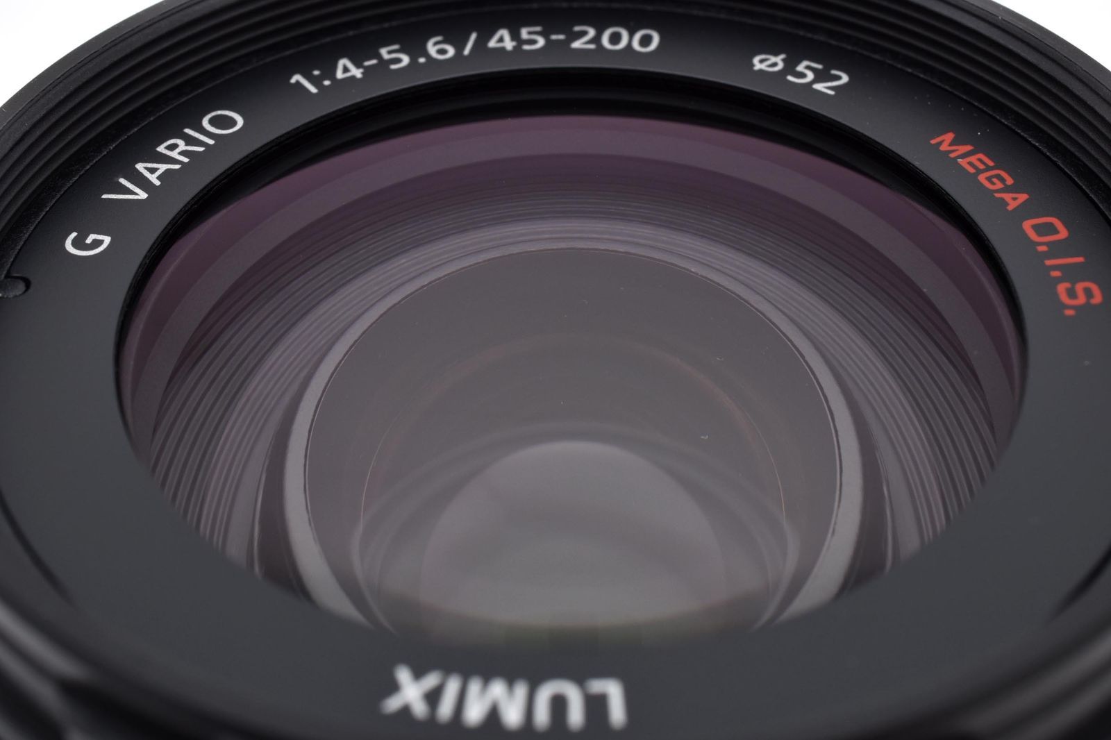 良品] Panasonic Lumix G Vario 45-200mm f4-5.6 MEGA O.I.S マイクロ